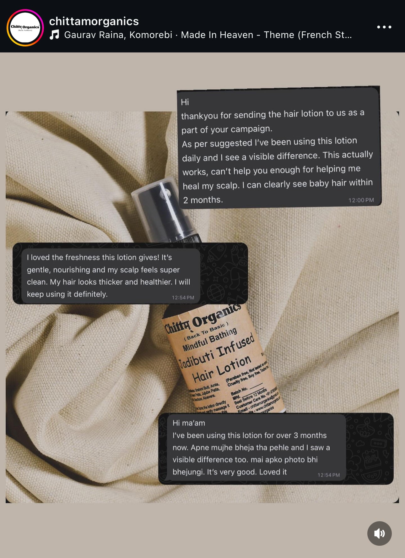 JADIBUTI INFUSED HAIR LOTION